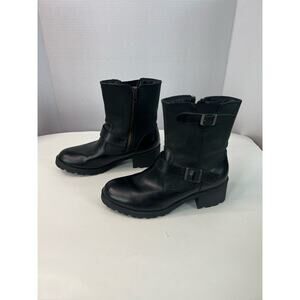 Eastland ” Canterbury “ Women’s  Leather Black Mid-calf Round Toe Boot Size 8.5